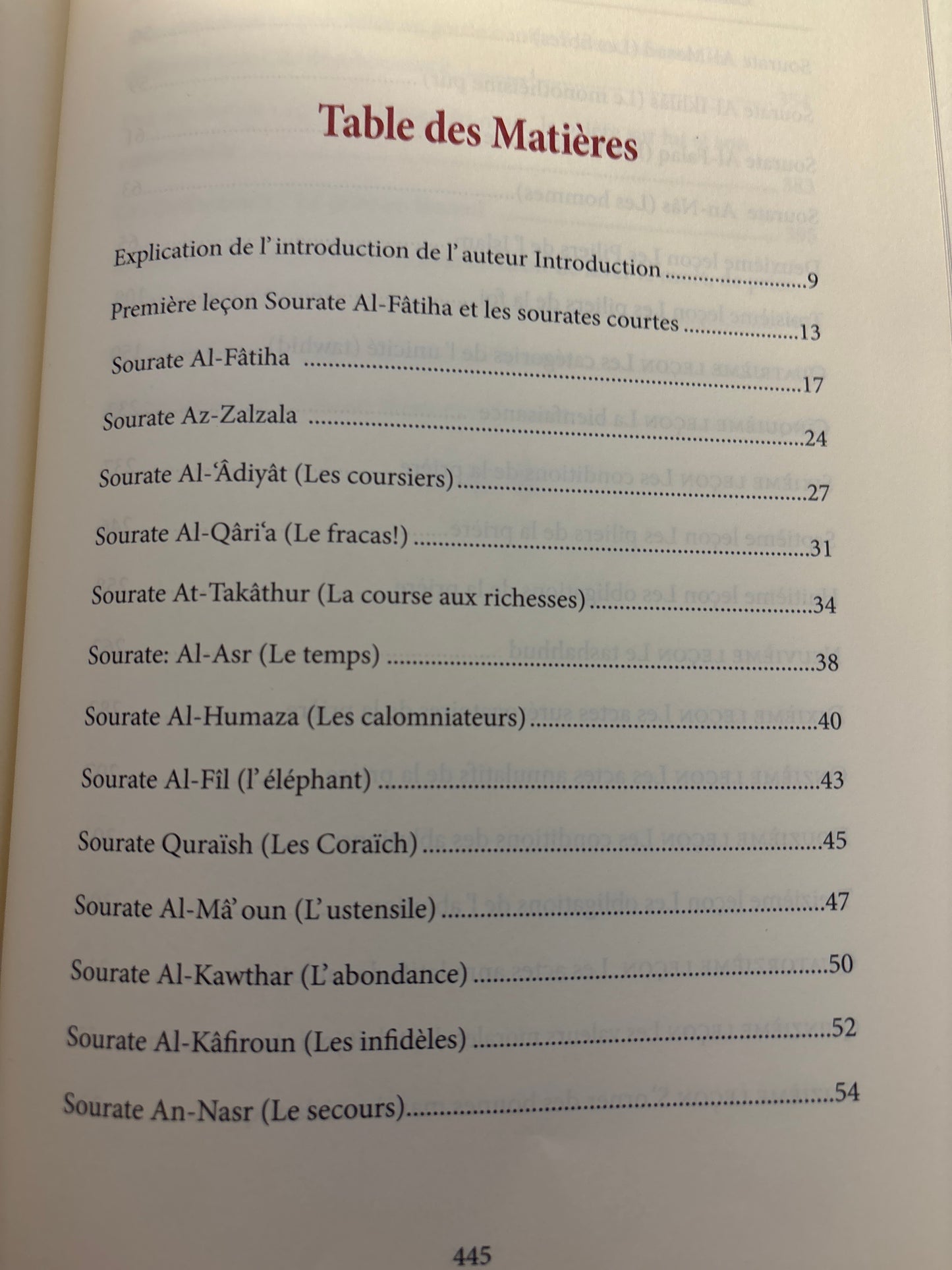 Commentaire Du Livre Les Leçons Importantes Pour Toute La Communauté, D'Ibn Baz