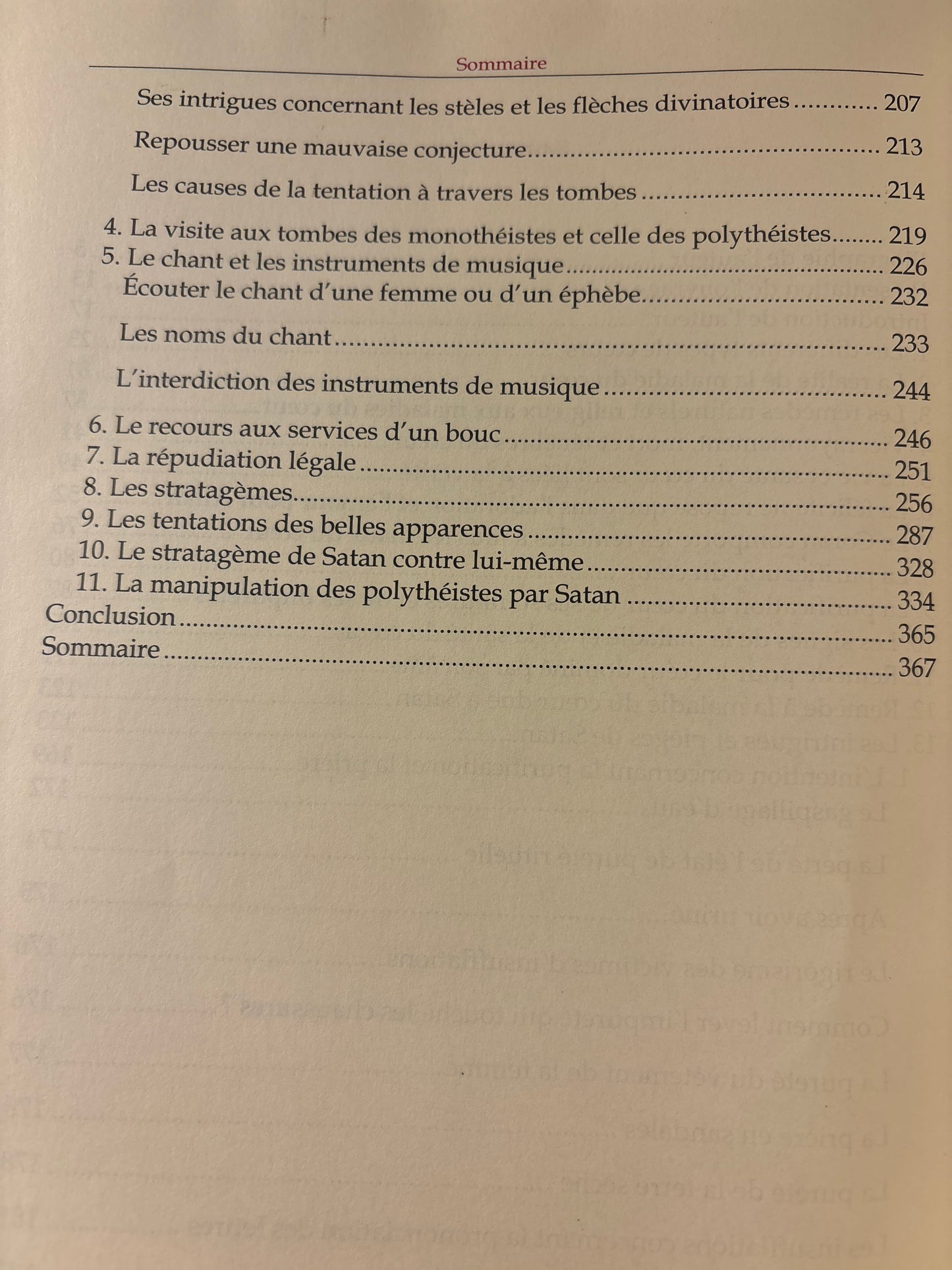 Les intrigues du Diable