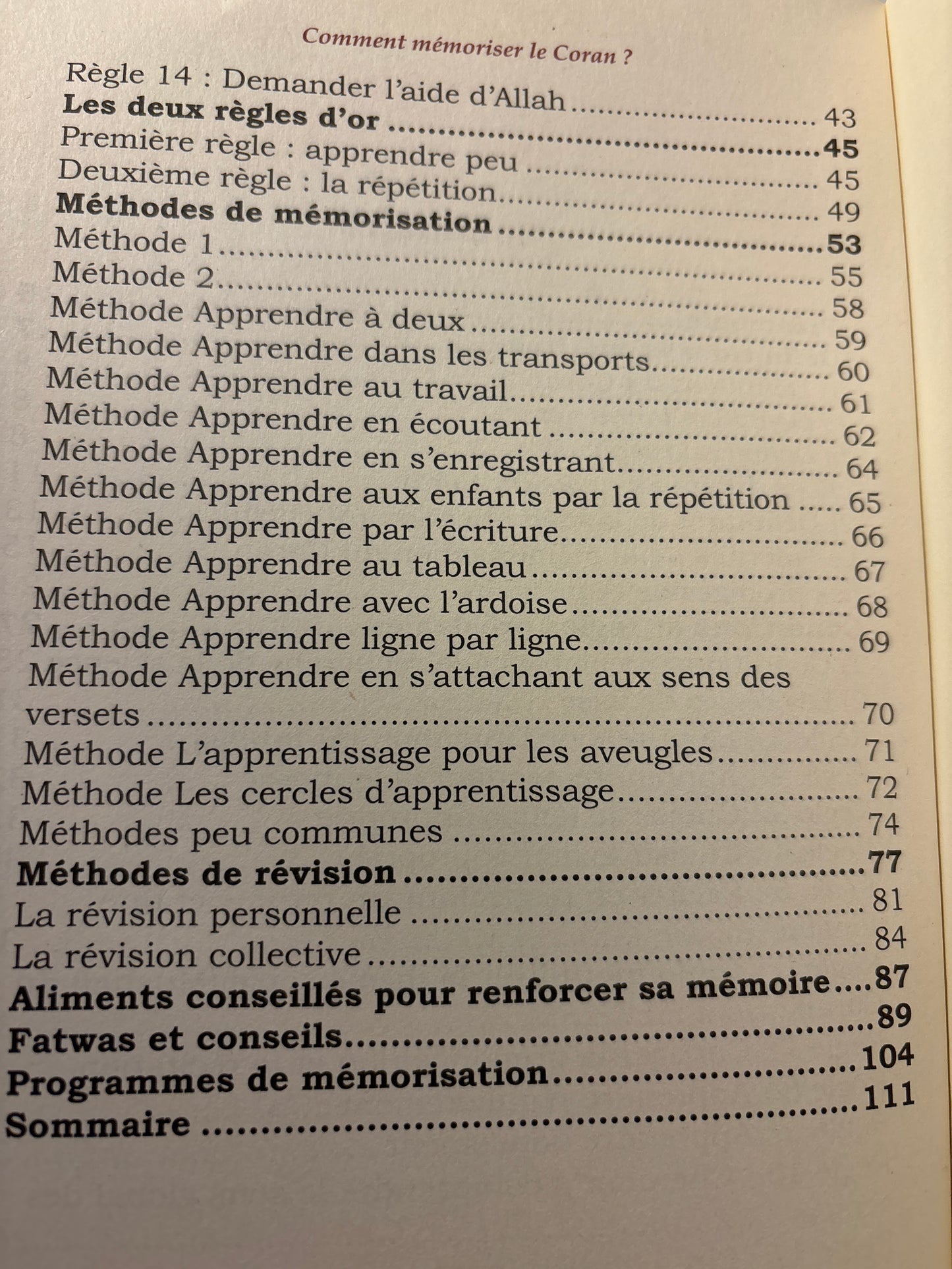 Comment Mémoriser Le Coran ? Methodes Conseils Programmes