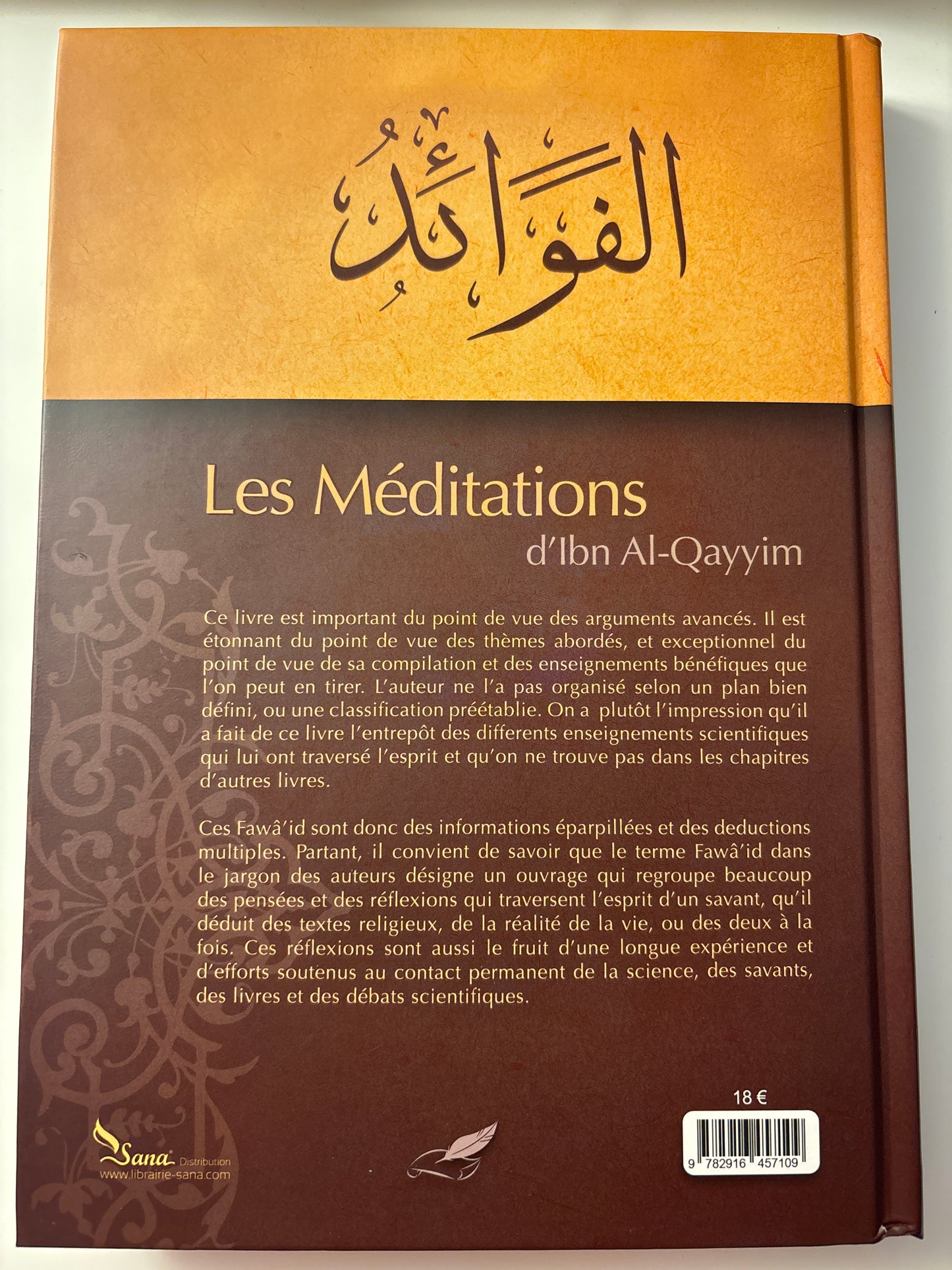 Les méditations d'Ibn Al-Qayyim (Al-Fawâ'id)