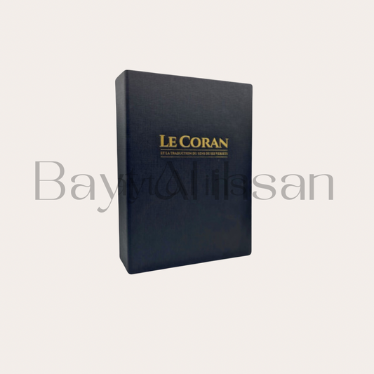 Le Coran et la traduction du sens de ses versets (Français/Arabe) - Coffret + Sac Moyen Format